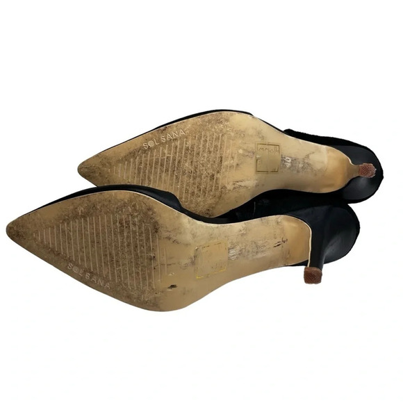 Sol Sana (Revolve) Black Tylar Boot with Cow Hair US 9/EU 40 - Picture 10 of 11